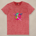 Vazzari Ecstasy Allure Women's Tee on beige studio wall