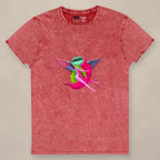 Vazzari Ecstasy Allure Women's Tee on beige studio wall