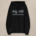 Vazzari Emotion Recognition Hoodie on beige studio wall
