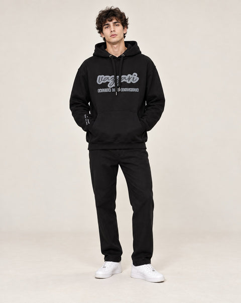 Vazzari Emotion Recognition Hoodie worn by model