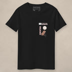 Vazzari Emotion Recognition Tee on beige studio wall