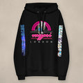 Vazzari Escape Matrix Hoodie on beige studio wall