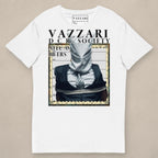 Vazzari Faceless Icon Tee on beige studio wall