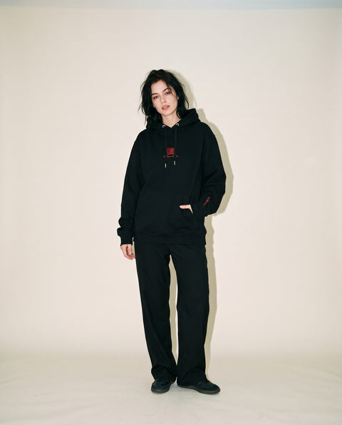 Vazzari Glamour Rain Women's Hoodie worn by model
