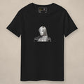 Vazzari Goddess Melding Tee on beige studio wall