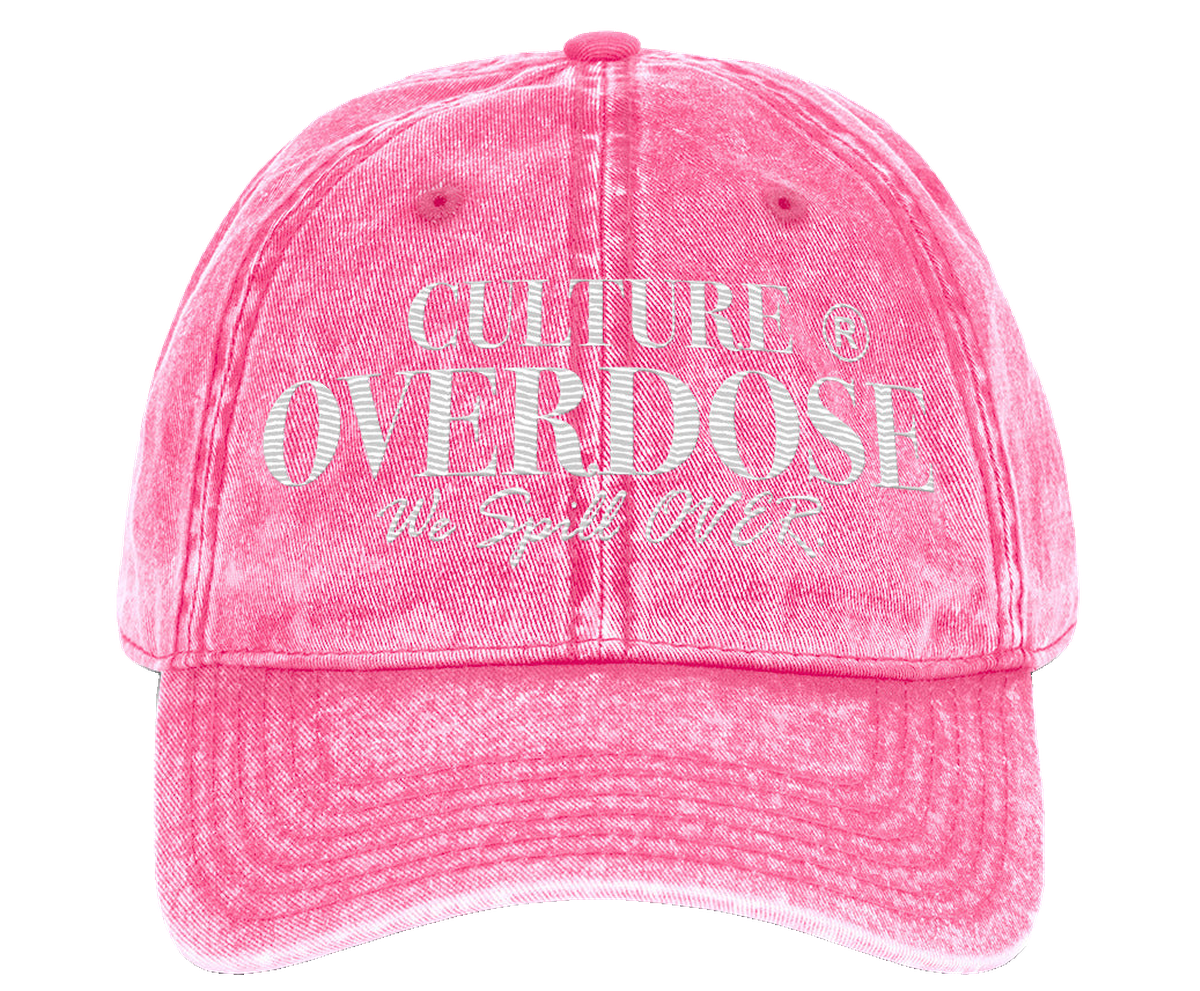 Vazzari Vintage Twill Cap – Pink