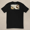 Vazzari Help of God Fitted Tee on beige studio wall