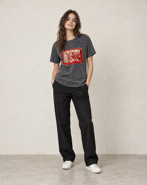 Vazzari Hemocode Women's Tee worn by model