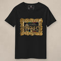 Vazzari Intuition Love Tee on beige studio wall