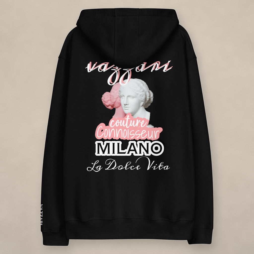 Vazzari La Dolce Vita Hoodie – Town on beige studio wall