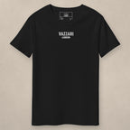 Vazzari London Smart Fit Tee on beige studio wall
