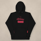 Vazzari Lumivis Women's Hoodie on beige studio wall