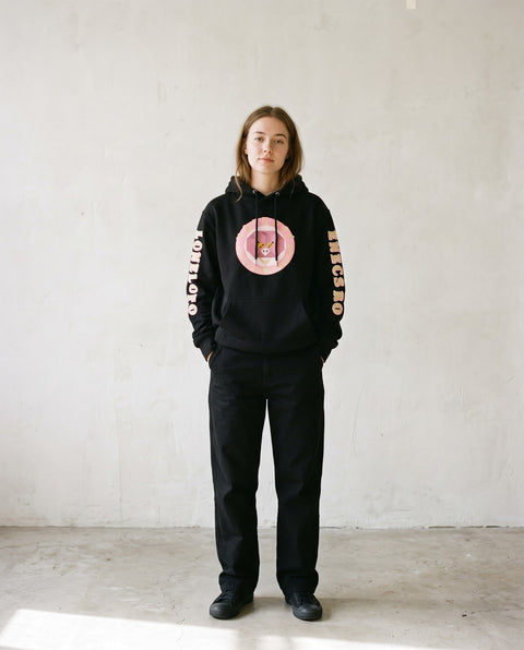 Vazzari Obscene Opulence Hoodie worn by model