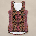 Vazzari Obscure Revival Tank Top on beige studio wall