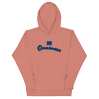 Vazzari Omnimira Women's Hoodie – Dusty Rose – front view – clean studio shot