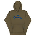 Vazzari Omnimira Women's Hoodie – Military Green – front view – clean studio shot