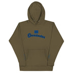 Vazzari Omnimira Women's Hoodie – Military Green – front view – clean studio shot