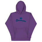 Vazzari Omnimira Women's Hoodie – Purple – front view – clean studio shot