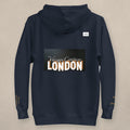 Vazzari Opulencea Hoodie on beige studio wall