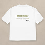 Vazzari Pure Code Heavy Tee – Mars on beige studio wall