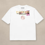 Vazzari Pure Code Heavy Tee – Moon on beige studio wall