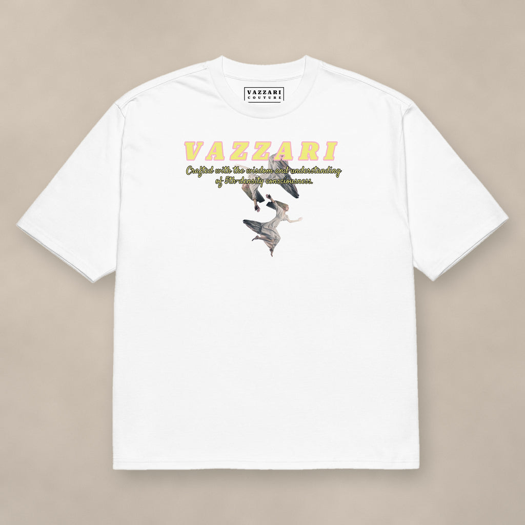 Vazzari Pure Code Heavy Tee – Soul on beige studio wall