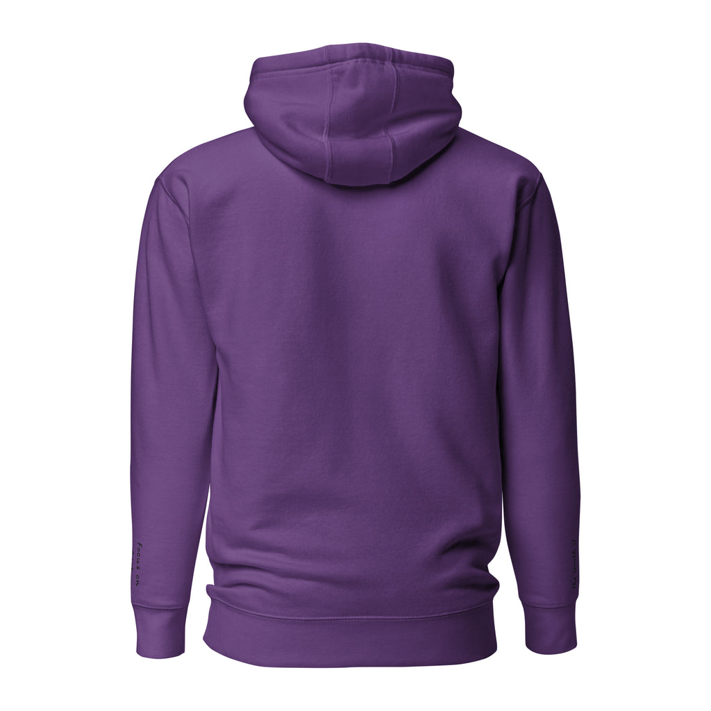Vazzari Zenitron Hoodie – Purple – back view – clean studio shot