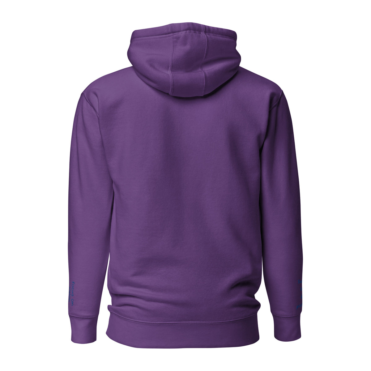 Vazzari Omnimira Women's Hoodie – Purple – back view – clean studio shot