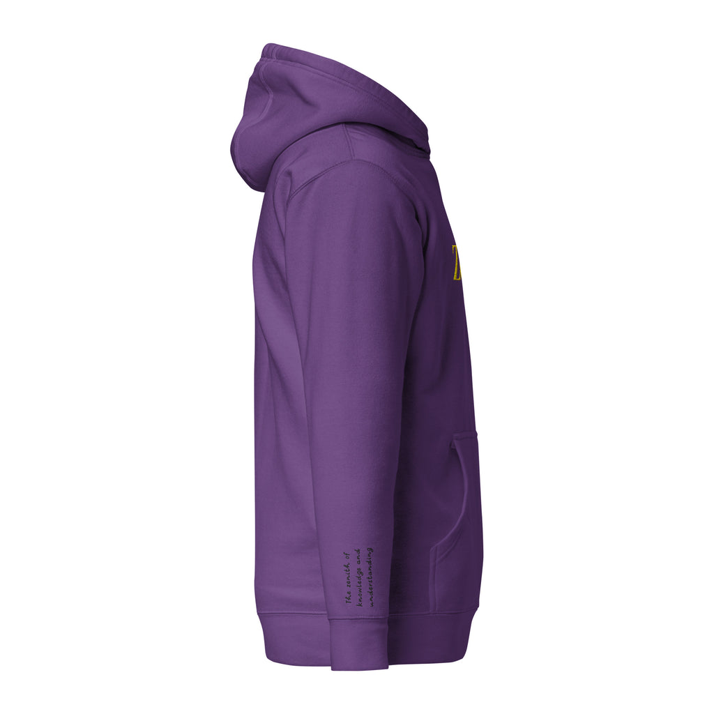 Vazzari Zenitron Hoodie – Purple – right view – clean studio shot