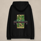 Vazzari Self-Sufficiency Hoodie on beige studio wall
