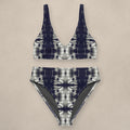 Vazzari Spasm Bikini Set on beige studio wall