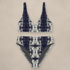 Vazzari Spasm Bikini Set on beige studio wall