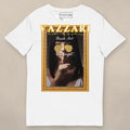 Vazzari Sshh Icon Tee on beige studio wall