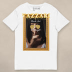 Vazzari Sshh Icon Tee on beige studio wall