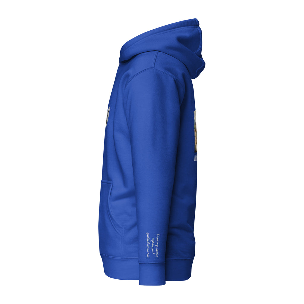 Vazzari Azurael Men's Hoodie – Team Royal – left view – clean studio shot