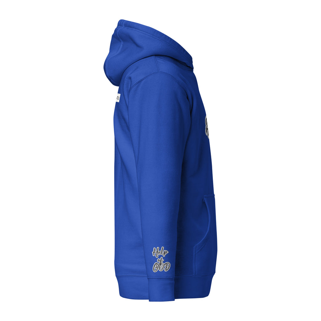 Vazzari Azurael Men's Hoodie – Team Royal – right view – clean studio shot