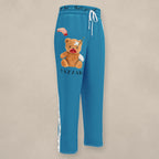 Vazzari Teddy Wide-Leg Pants – Pelorous on beige studio wall