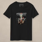 Vazzari Terran Commander Tee on beige studio wall