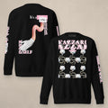 Vazzari Unit TGR.SNK Sweatshirt on beige studio wall