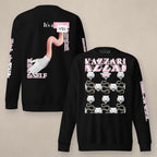 Vazzari Unit TGR.SNK Sweatshirt on beige studio wall