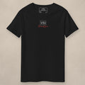 Vazzari Vivifyre Tee on beige studio wall