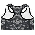 Vazzari Army 2075 Padded Bra – back view – clean studio shot