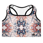 Cybernetic - Padded Sports Bra: Removable Padding, Scoop neckline and racerback