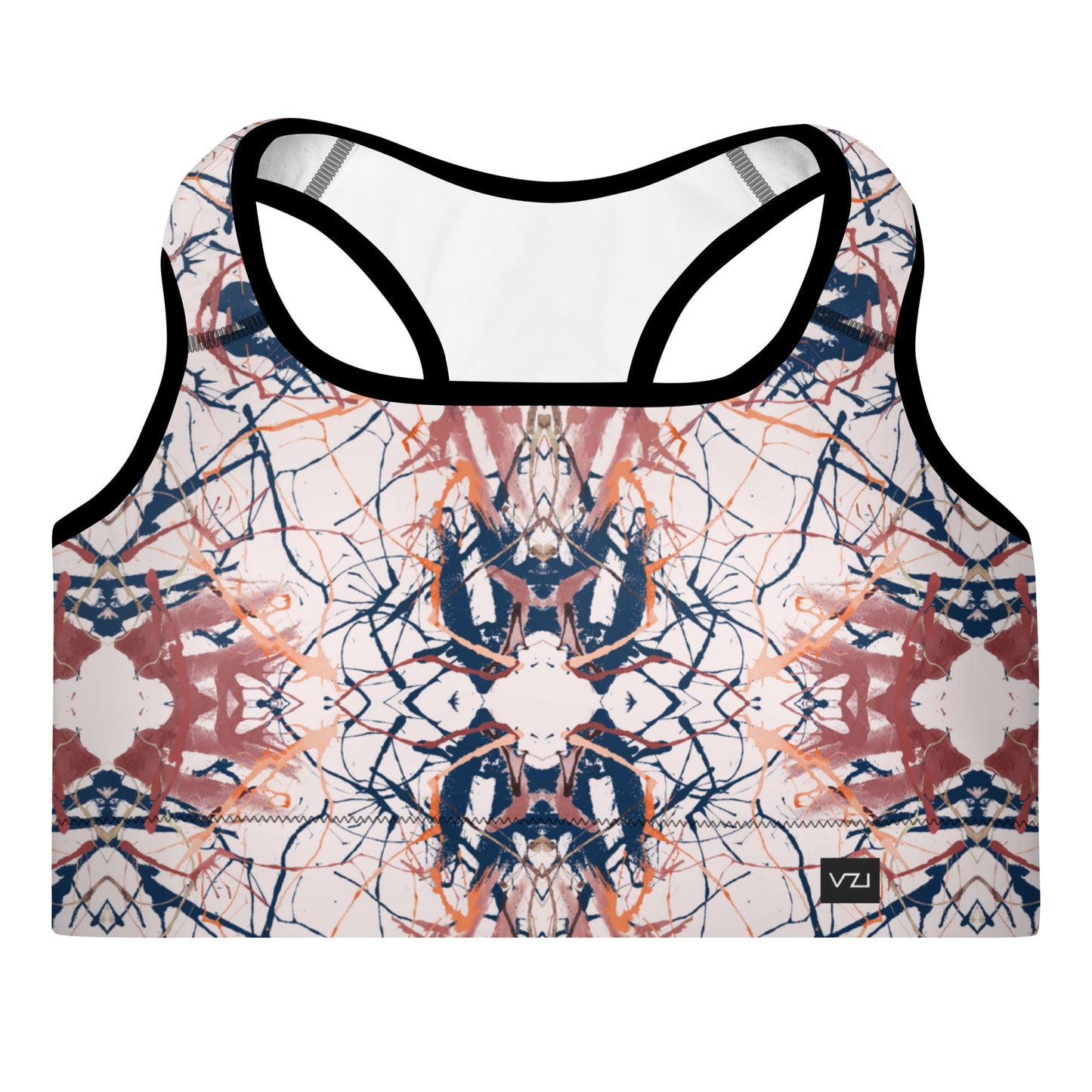 Cybernetic - Padded Sports Bra: Removable Padding, Scoop neckline and –  Vazzari Couture