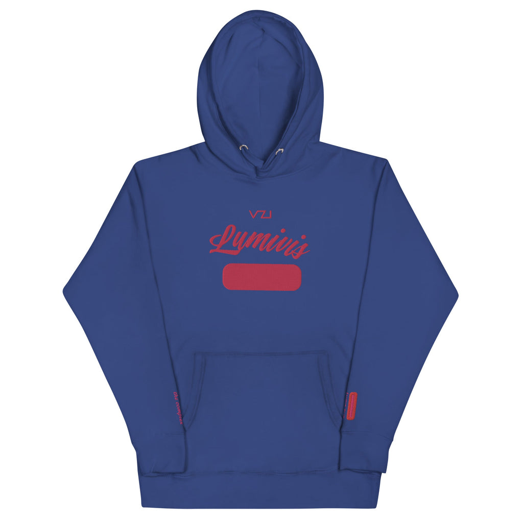 Lumivis : Women's Hoodie - Cotton Heritage: illumination and clarity. - Vazzari Couture