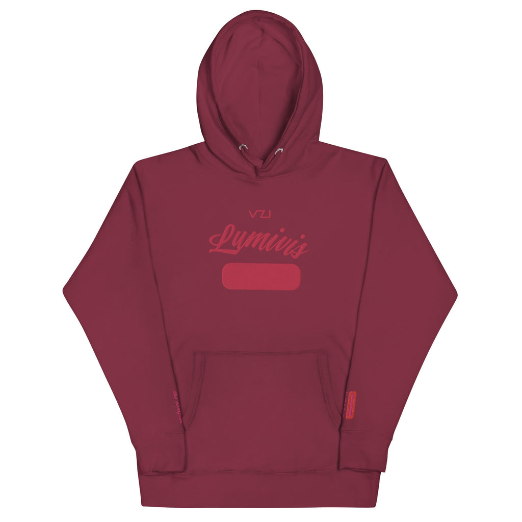 Lumivis : Women's Hoodie - Cotton Heritage: illumination and clarity. - Vazzari Couture