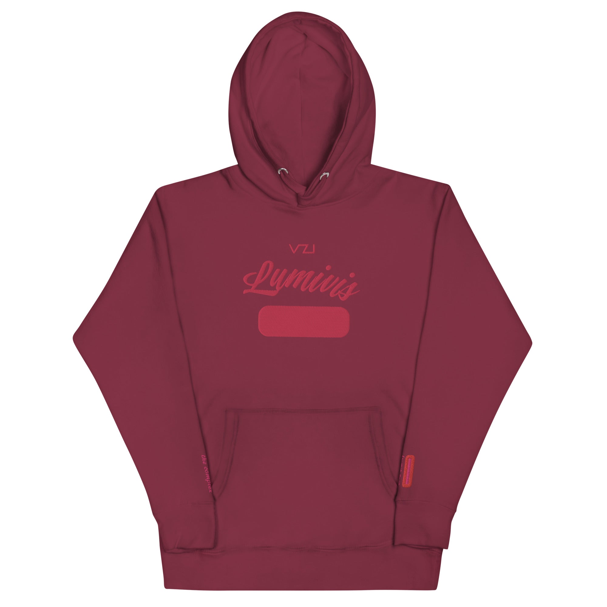 Lumivis : Women's Hoodie - Cotton Heritage: illumination and clarity. - Vazzari Couture