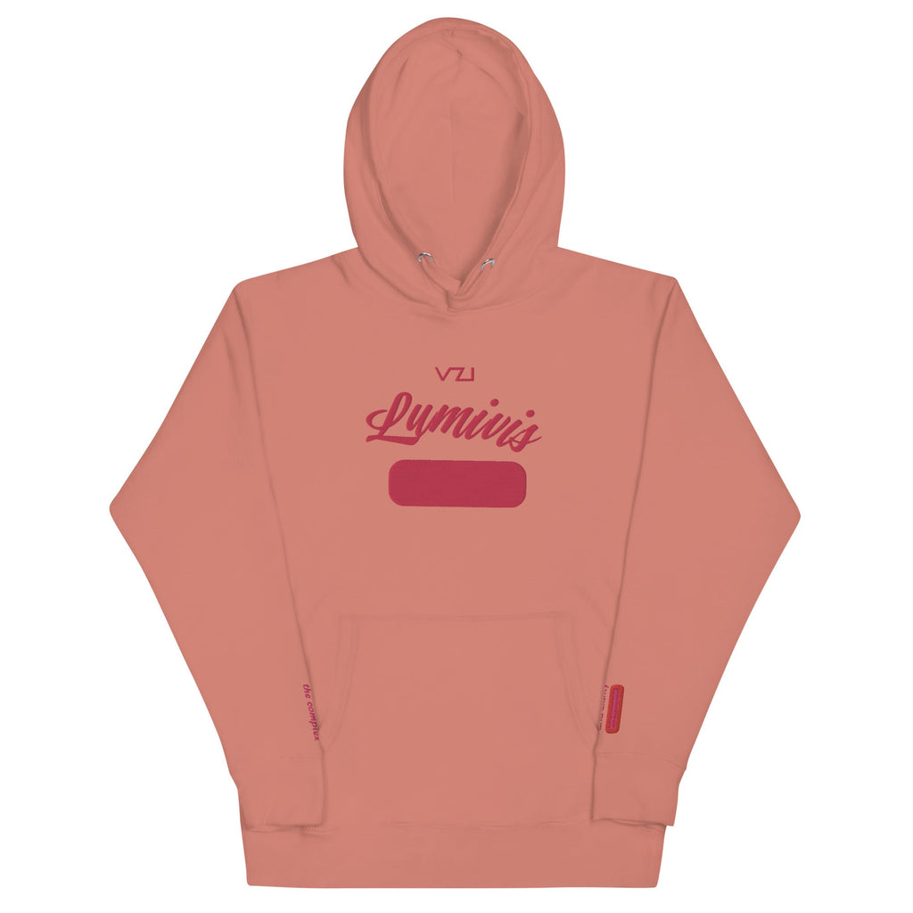Lumivis : Women's Hoodie - Cotton Heritage: illumination and clarity. - Vazzari Couture