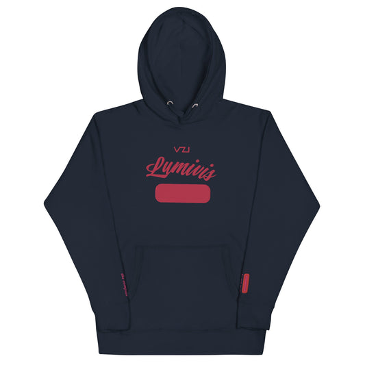 Lumivis : Women's Hoodie - Cotton Heritage: illumination and clarity. - Vazzari Couture