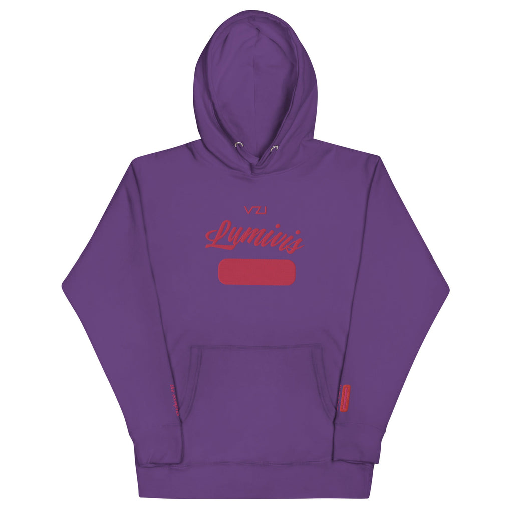 Lumivis : Women's Hoodie - Cotton Heritage: illumination and clarity. - Vazzari Couture